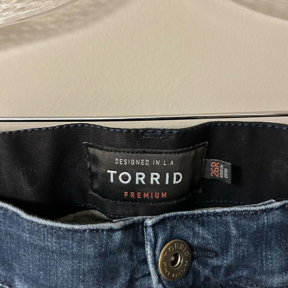 Torrid Blue Denim Skinny Jeans - Picture 3 of 3